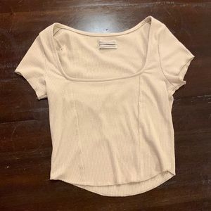 Urban Outfitters square neck crop top - size small